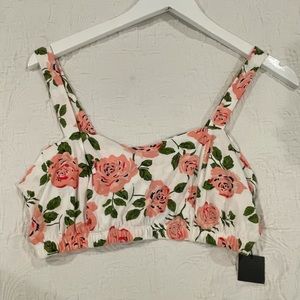 Floral Crop Top